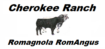 Cherokee Ranch Romagnola RomAngus Logo